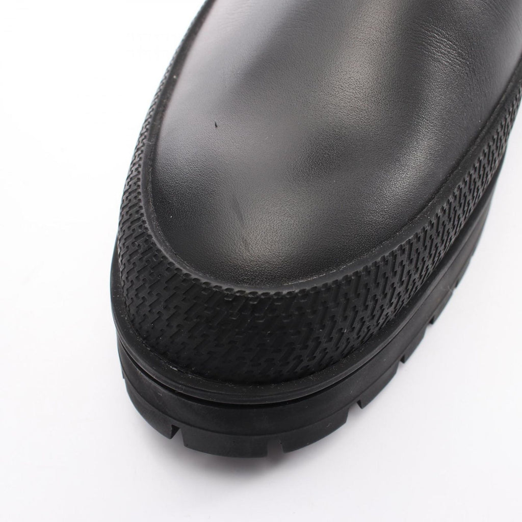 Hermes Boots Mosaic Black Leather — view 8
