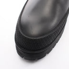 Hermes Boots Mosaic Black Leather — view 8