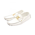 Louis Vuitton Loafers Monte Carlo Line White Leather