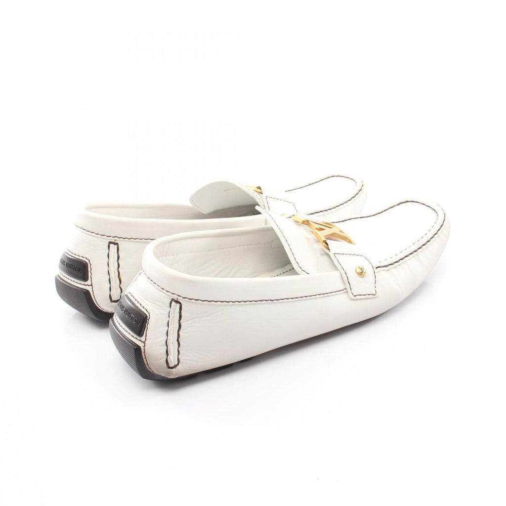 Louis Vuitton Loafers Monte Carlo Line White Leather — view 2