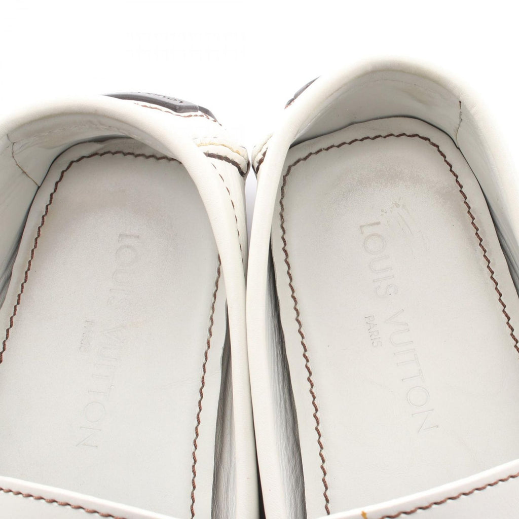 Louis Vuitton Loafers Monte Carlo Line White Leather — view 9