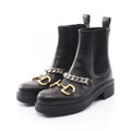 Gucci Boots Horsebit Leather Shoes Side Gore