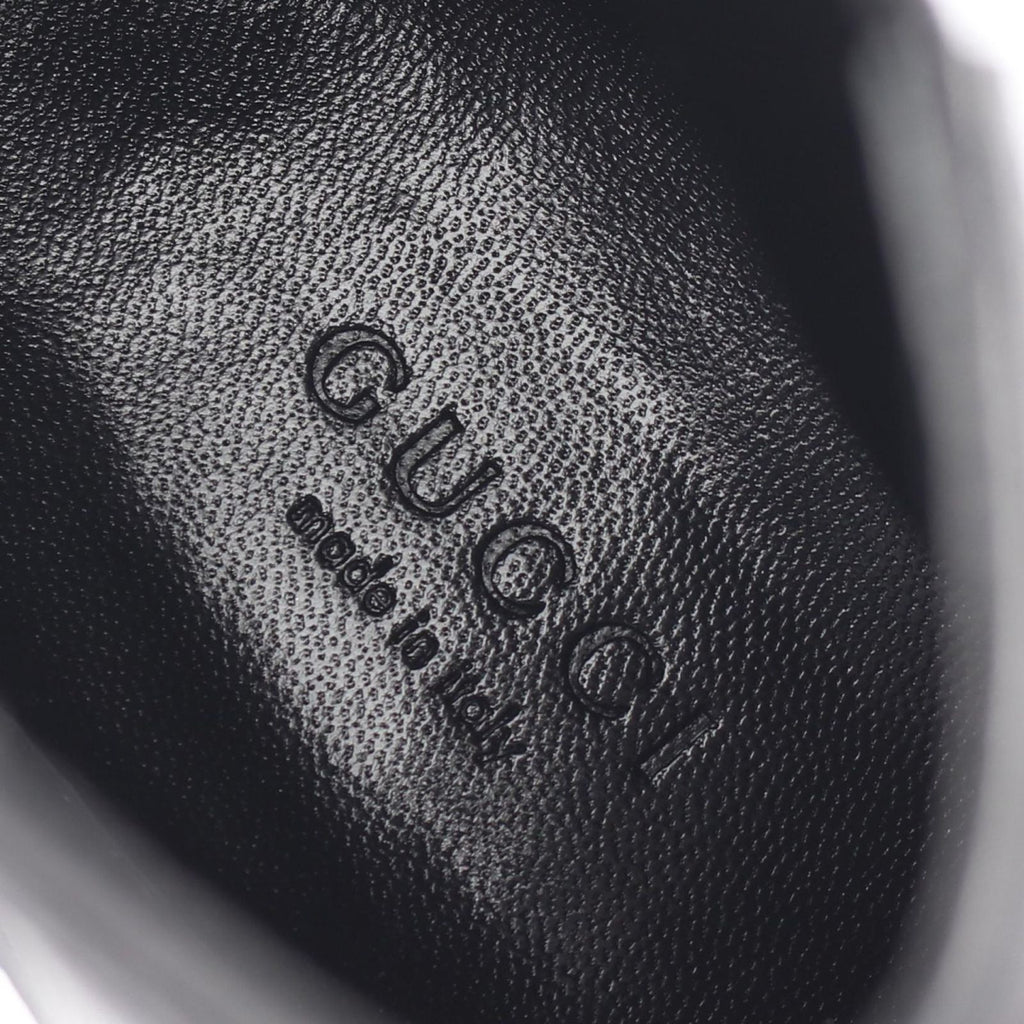 Gucci Boots Horsebit Leather Shoes Side Gore — view 5