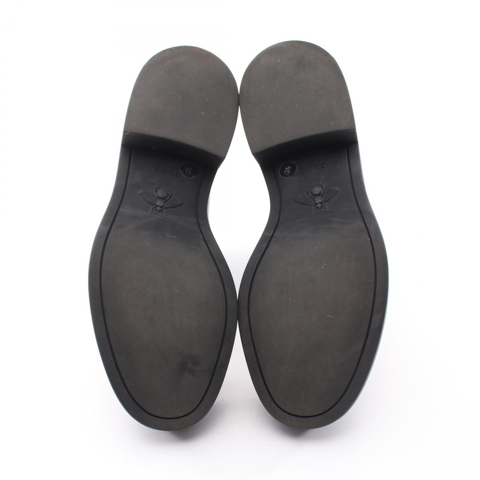 Gucci Boots Horsebit Leather Shoes Side Gore — view 4