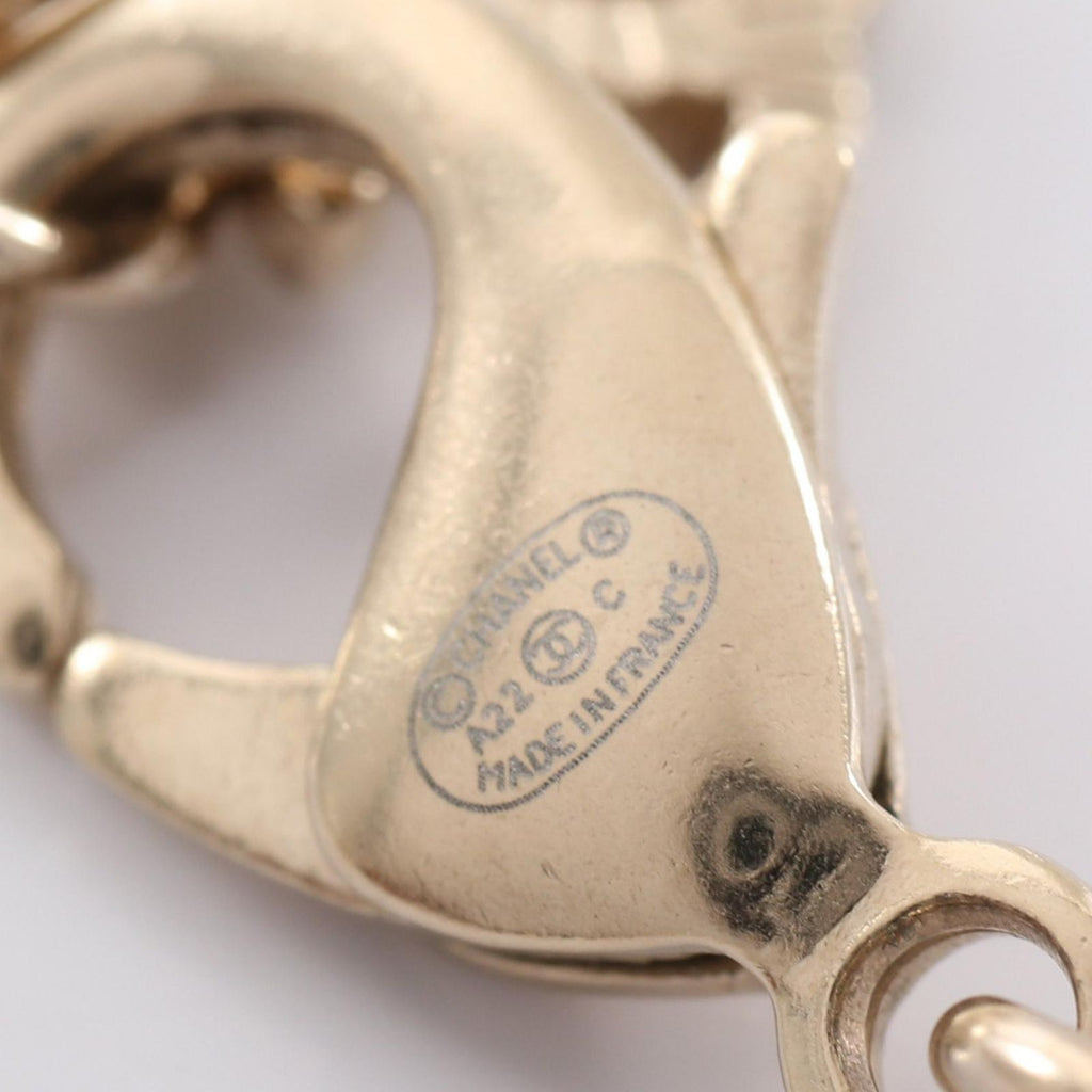 Chanel Necklace CC Logo Circle — view 5