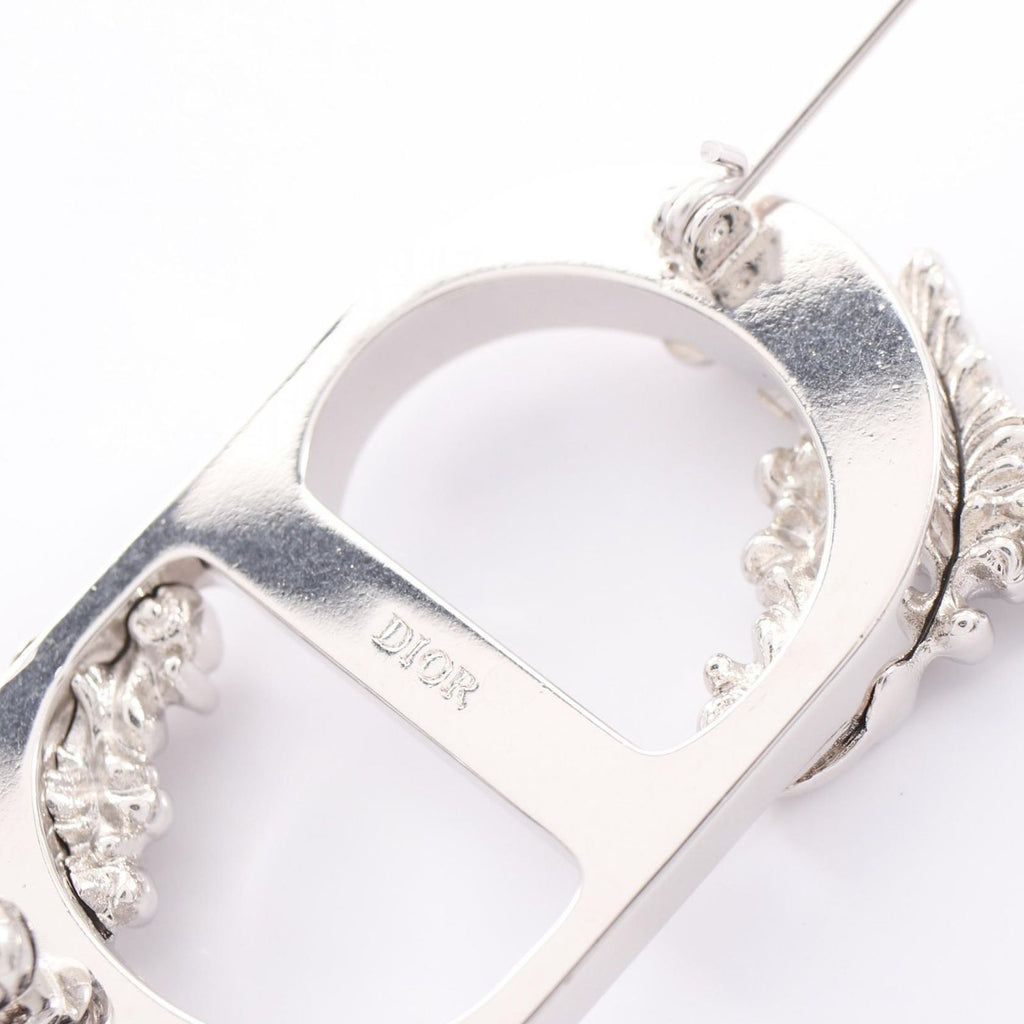 Dior Brooch CD Logo Feather Stainless Steel — view 5