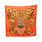 Hermes Scarf Carre 90 Point D' Orgue Silk