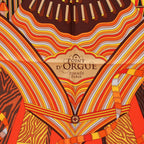 Hermes Scarf Carre 90 Point D' Orgue Silk — view 4