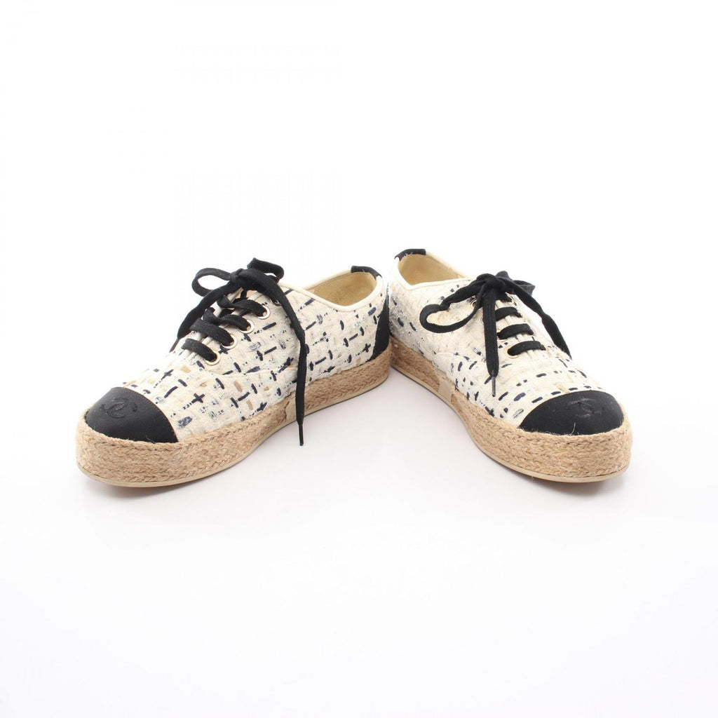 Chanel Sneakers CC Logo Espadrilles Shoes — view 3