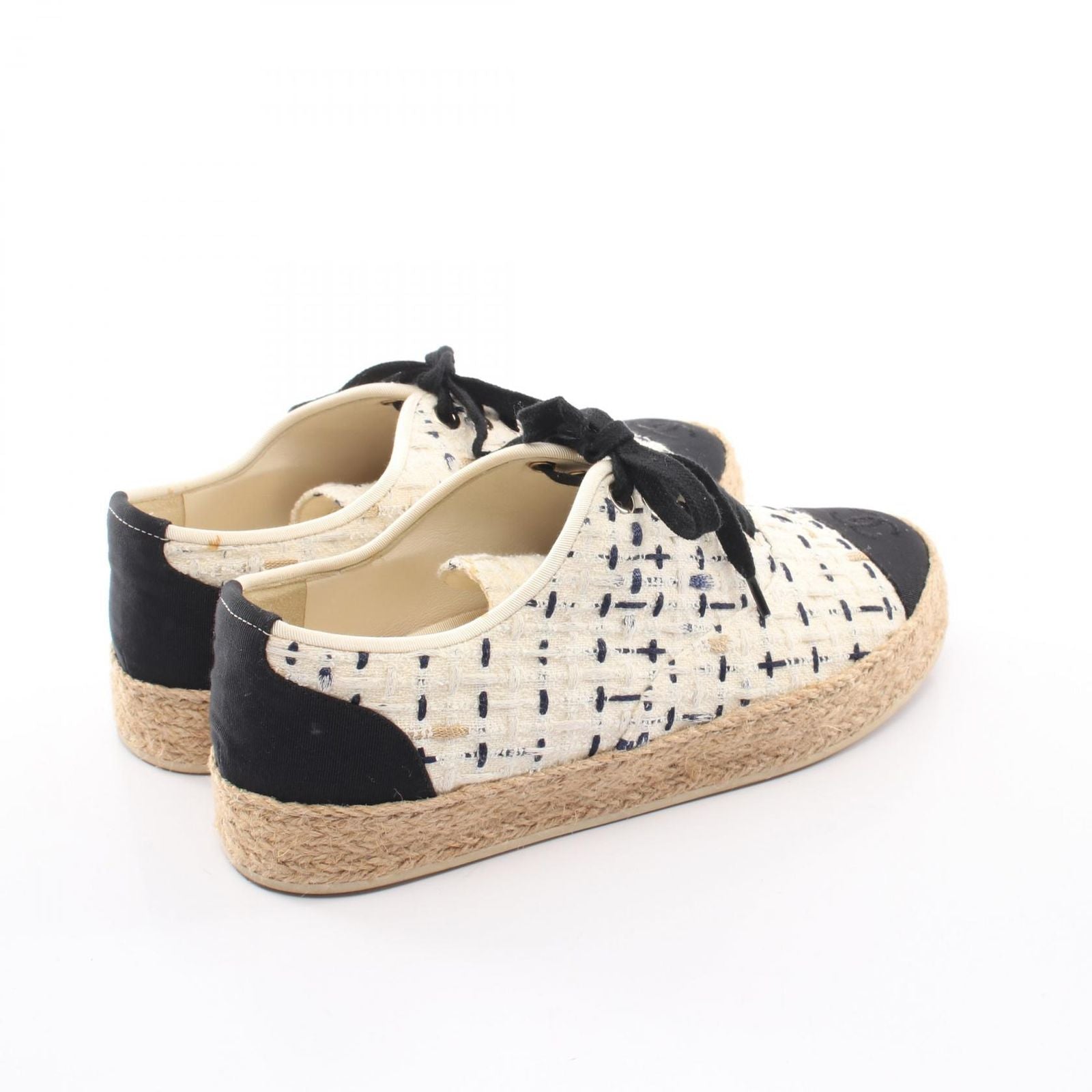 Chanel Sneakers CC Logo Espadrilles Shoes — view 2