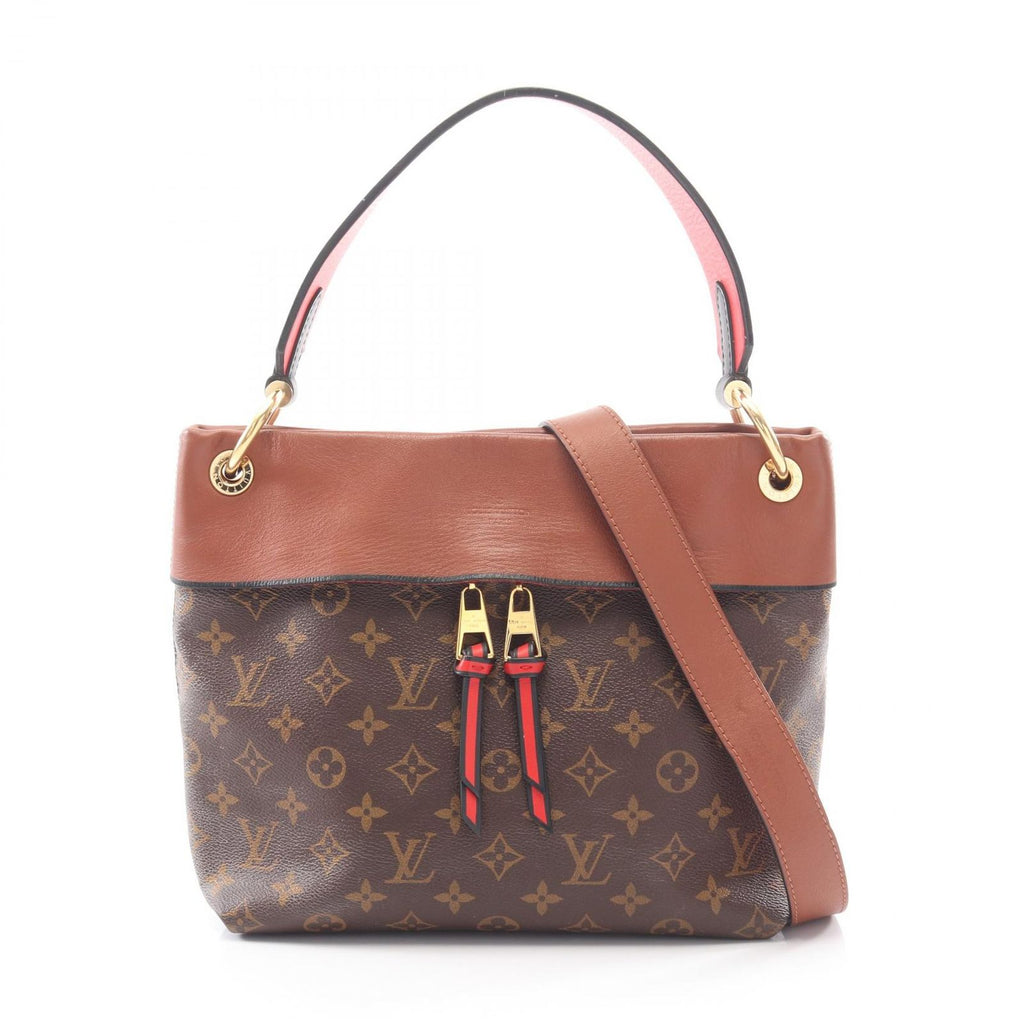 Louis Vuitton Shoulder Bag Tuyroulis Besace Monogram Caramel 2-Way Canvas