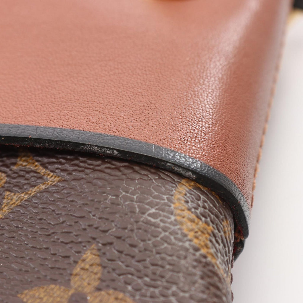 Louis Vuitton Shoulder Bag Tuyroulis Besace Monogram Caramel 2-Way Canvas — view 8