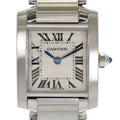 Cartier Tank Francaise SM Watch Stainless Steel Quartz Silver Dial Available