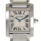 Cartier Tank Francaise SM Watch Stainless Steel Quartz Silver Dial Available