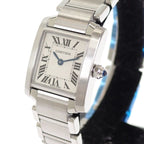 Cartier Tank Francaise SM Watch Stainless Steel Quartz Silver Dial Available — view 3