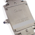 Cartier Tank Francaise SM Watch Stainless Steel Quartz Silver Dial Available — view 5