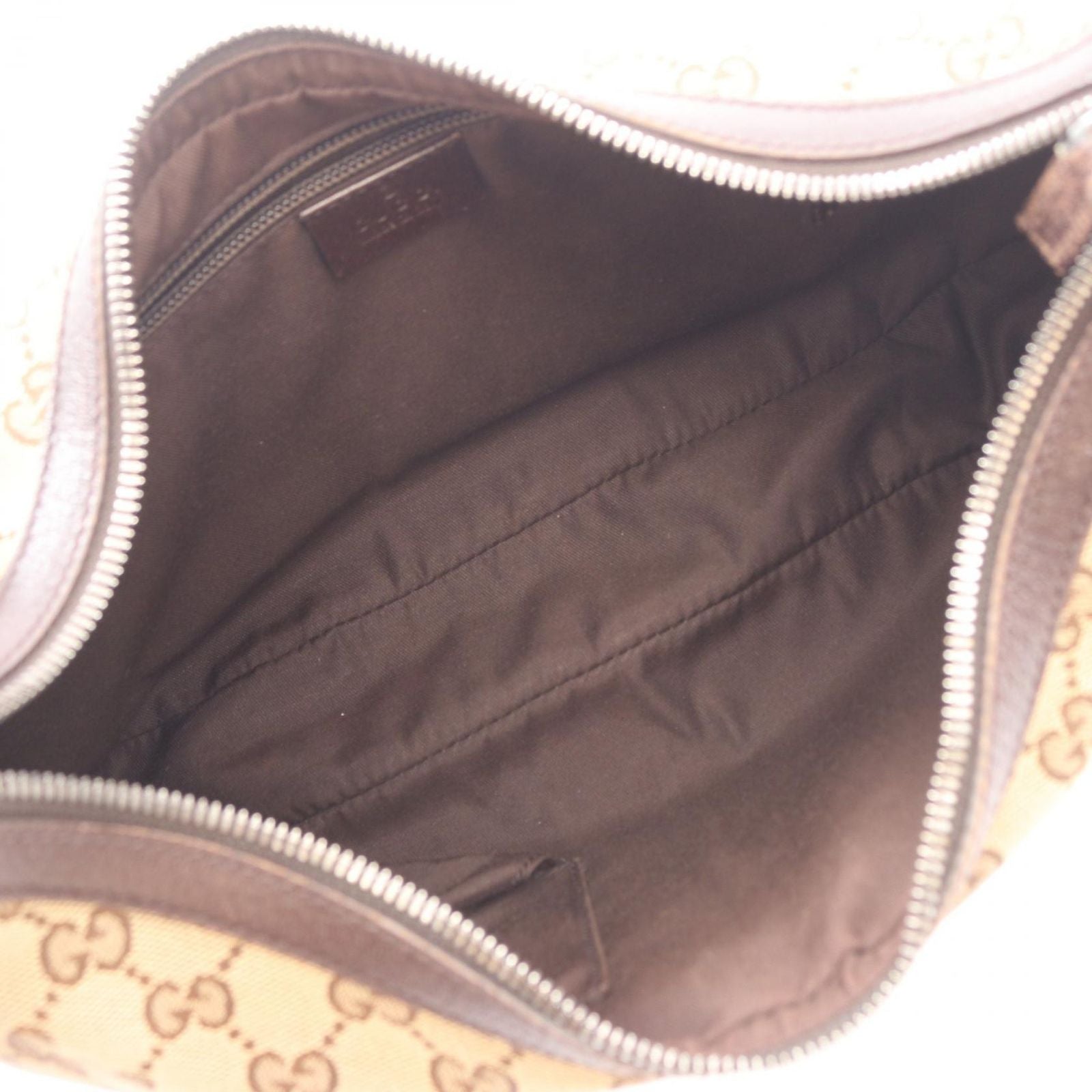 Gucci Shoulder Bag Sherry Line GG Canvas Beige — view 3
