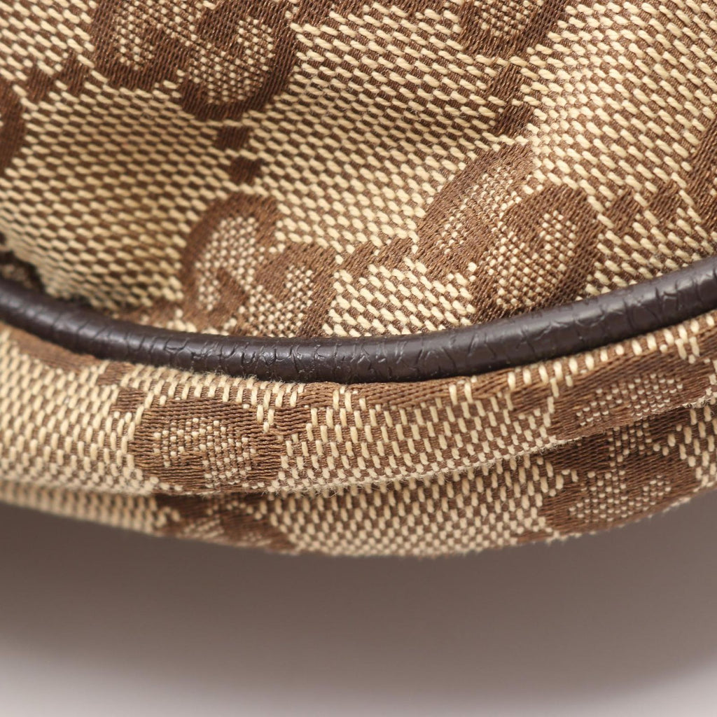 Gucci Shoulder Bag Sherry Line GG Canvas Beige — view 5