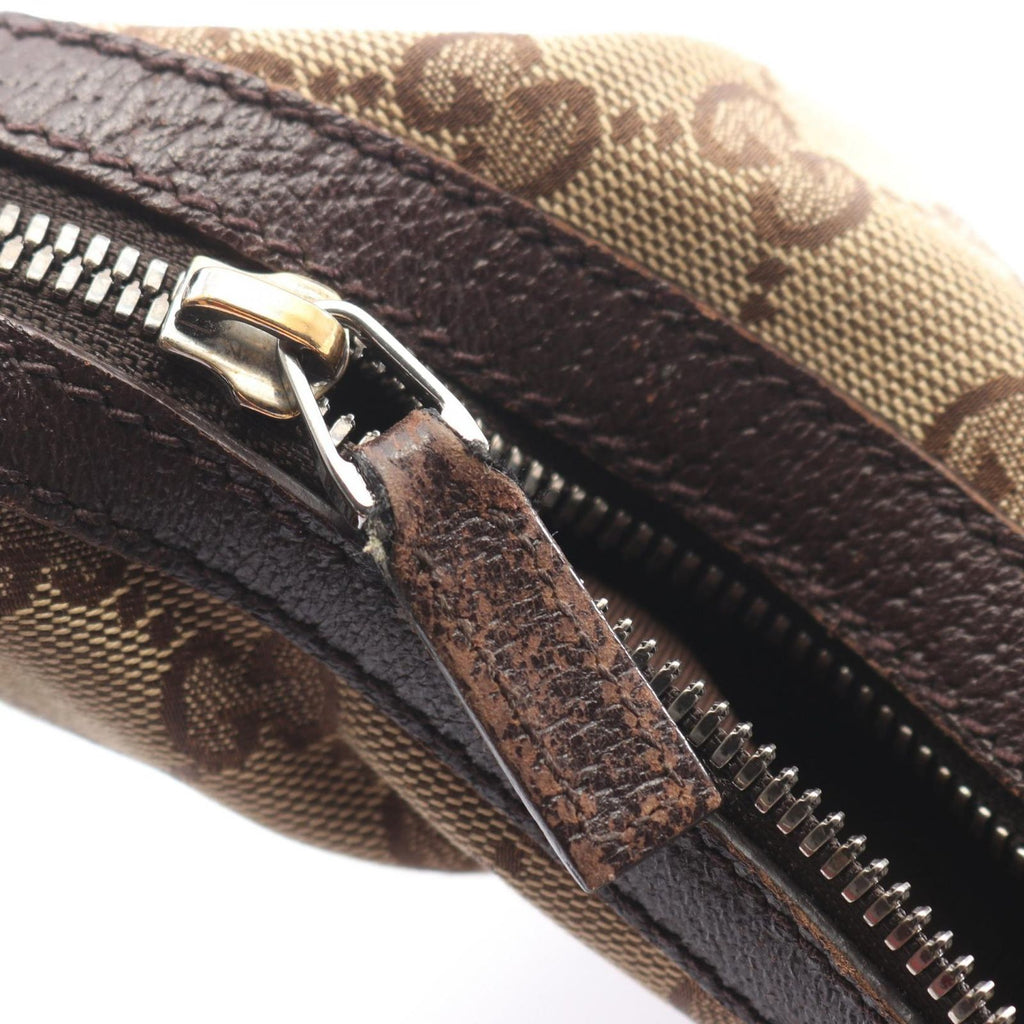 Gucci Shoulder Bag Sherry Line GG Canvas Beige — view 8