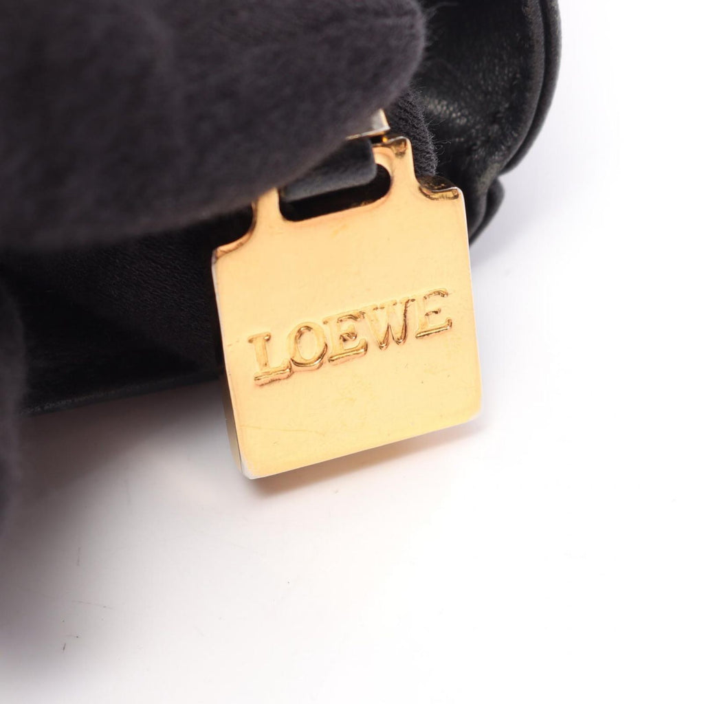 Loewe Tote Anagram Black Leather — view 4
