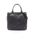 Loewe Tote Anagram Black Leather