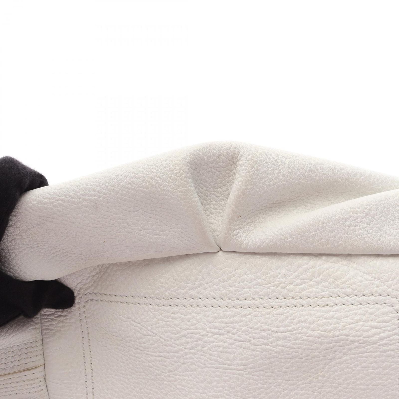 Celine Shoulder Bag Bittersweet White Leather — view 7
