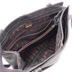 Loewe Tote Anagram Black Leather — view 3