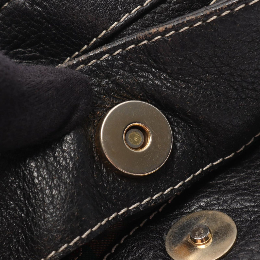 Loewe Tote Anagram Black Leather — view 6