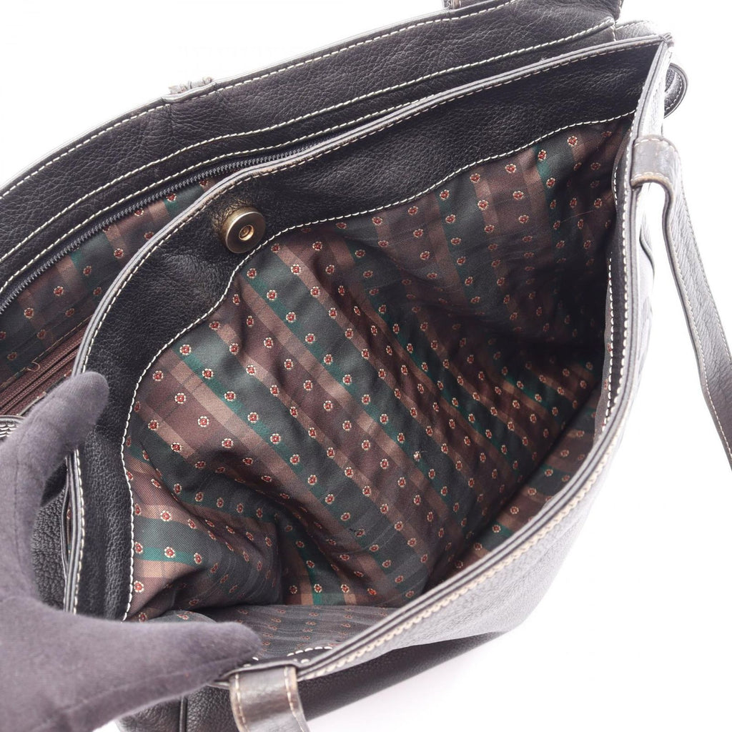 Loewe Tote Anagram Black Leather — view 4