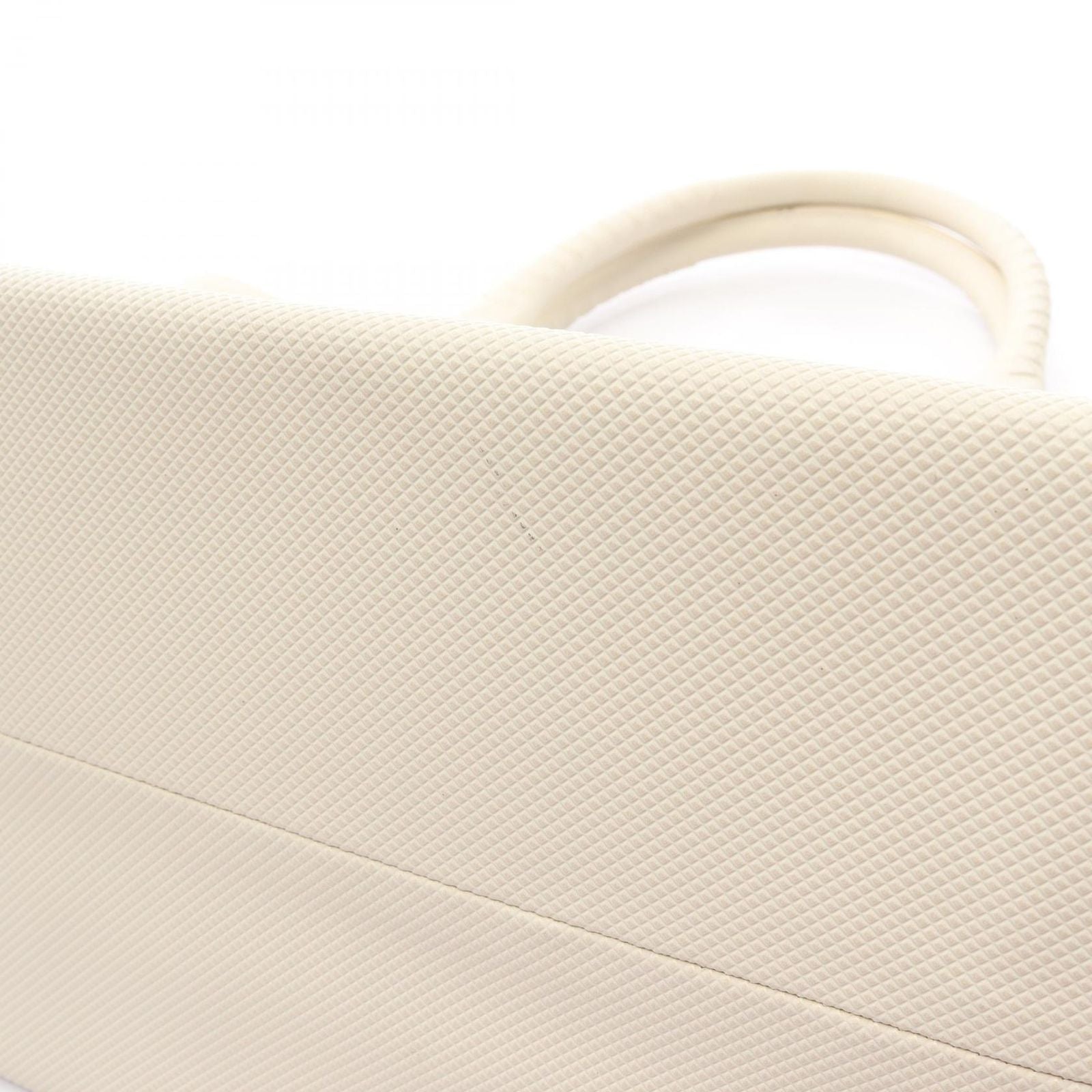 Bottega Veneta Tote Marco Polo Intreccio Jet Ivory Canvas Leather — view 9