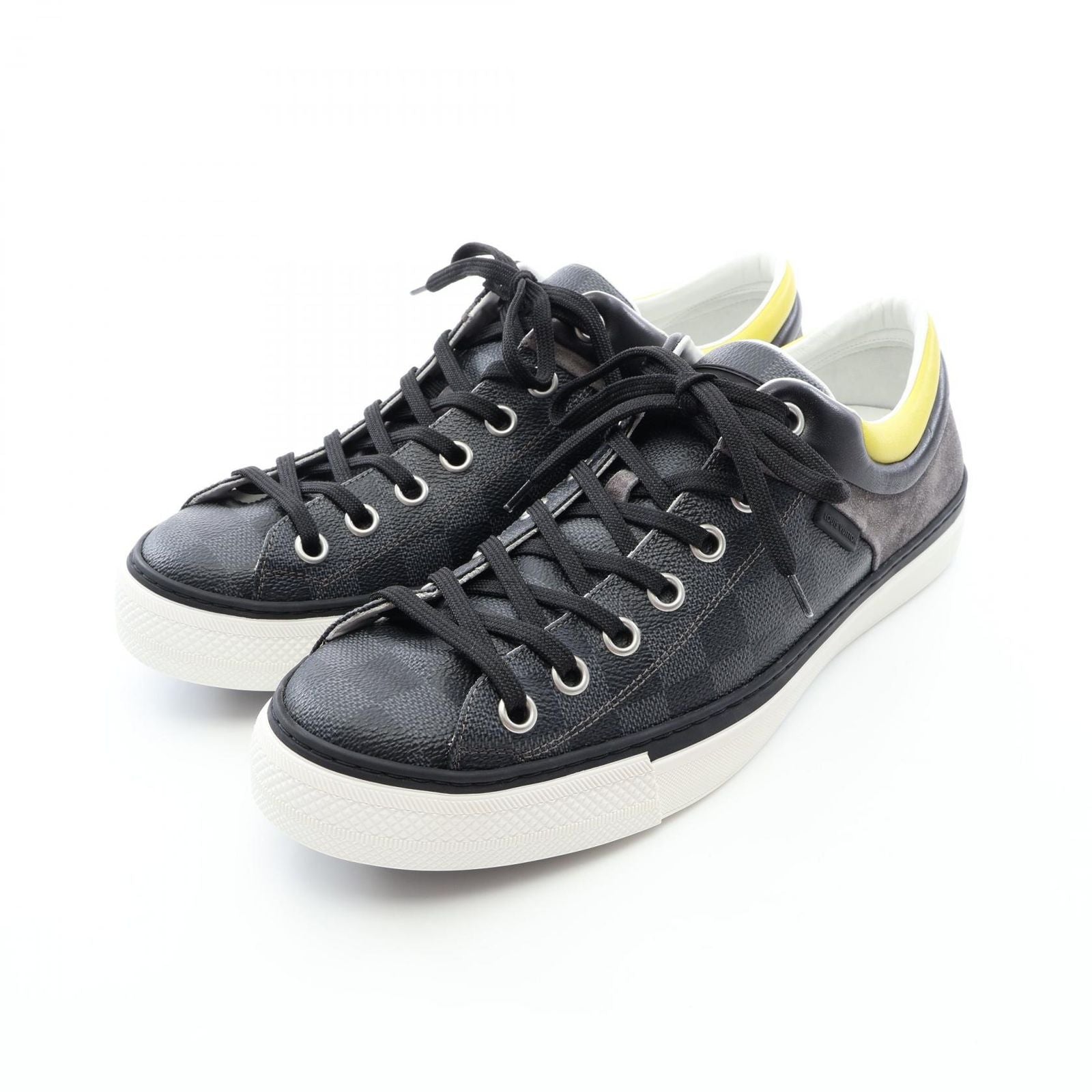 Louis Vuitton Sneakers Damier Graphite Canvas Suede