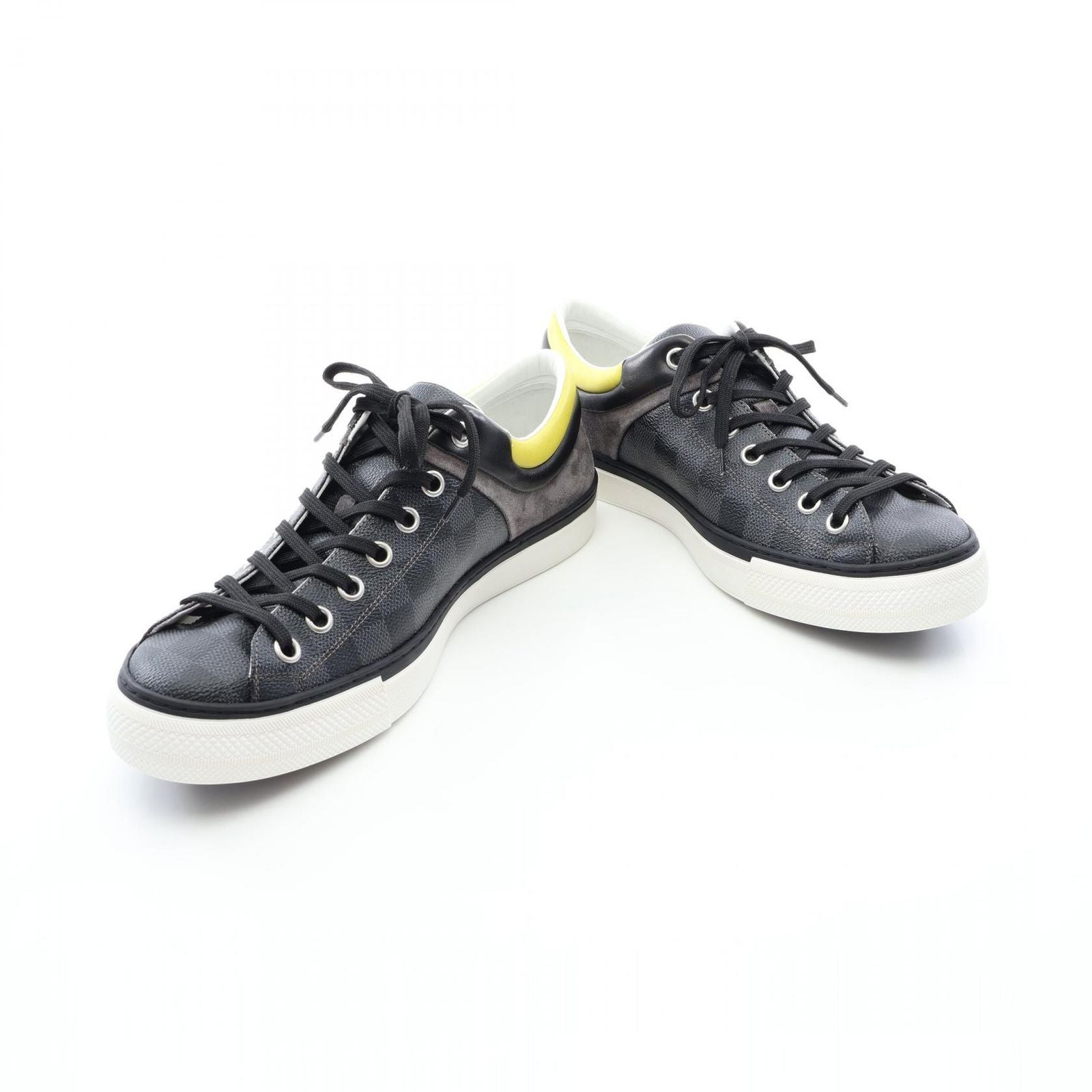 Louis Vuitton Sneakers Damier Graphite Canvas Suede — view 3