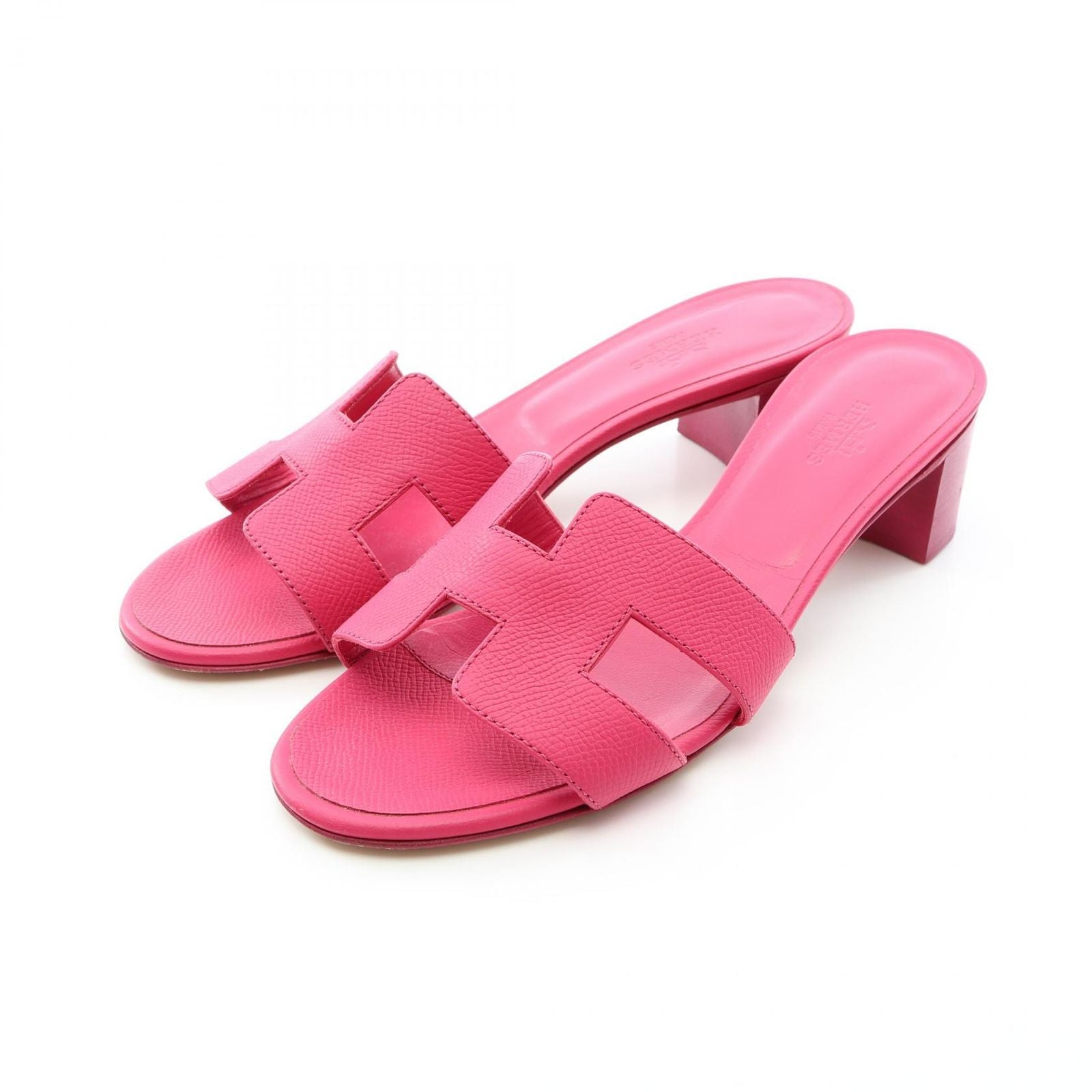 Hermes Mules Oasis Pink Leather