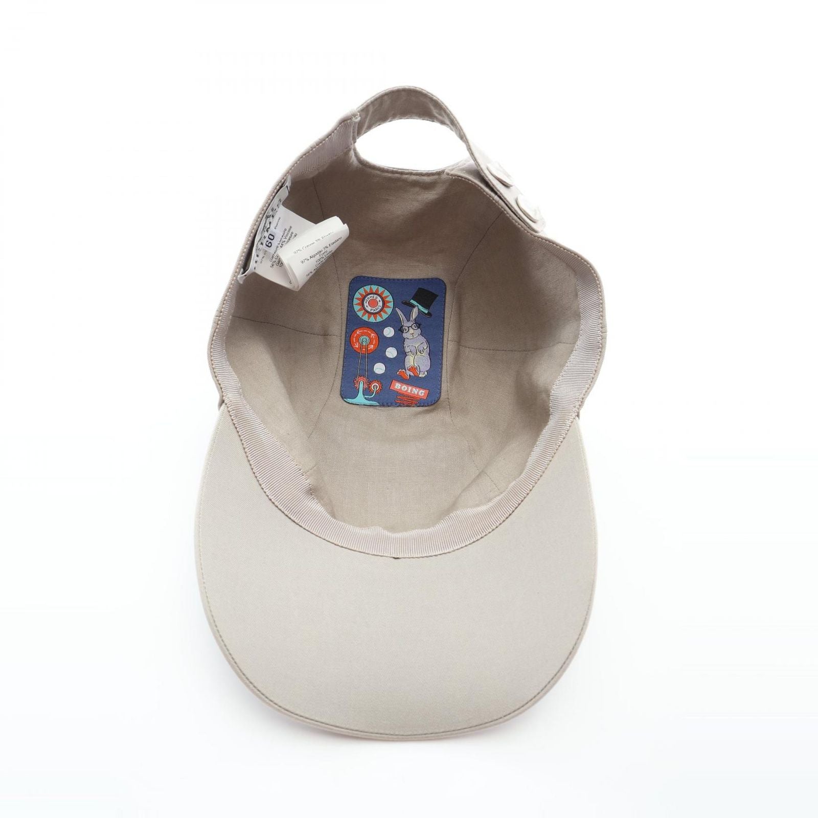 Hermes Cap Mile Circle Gray Cap — view 3