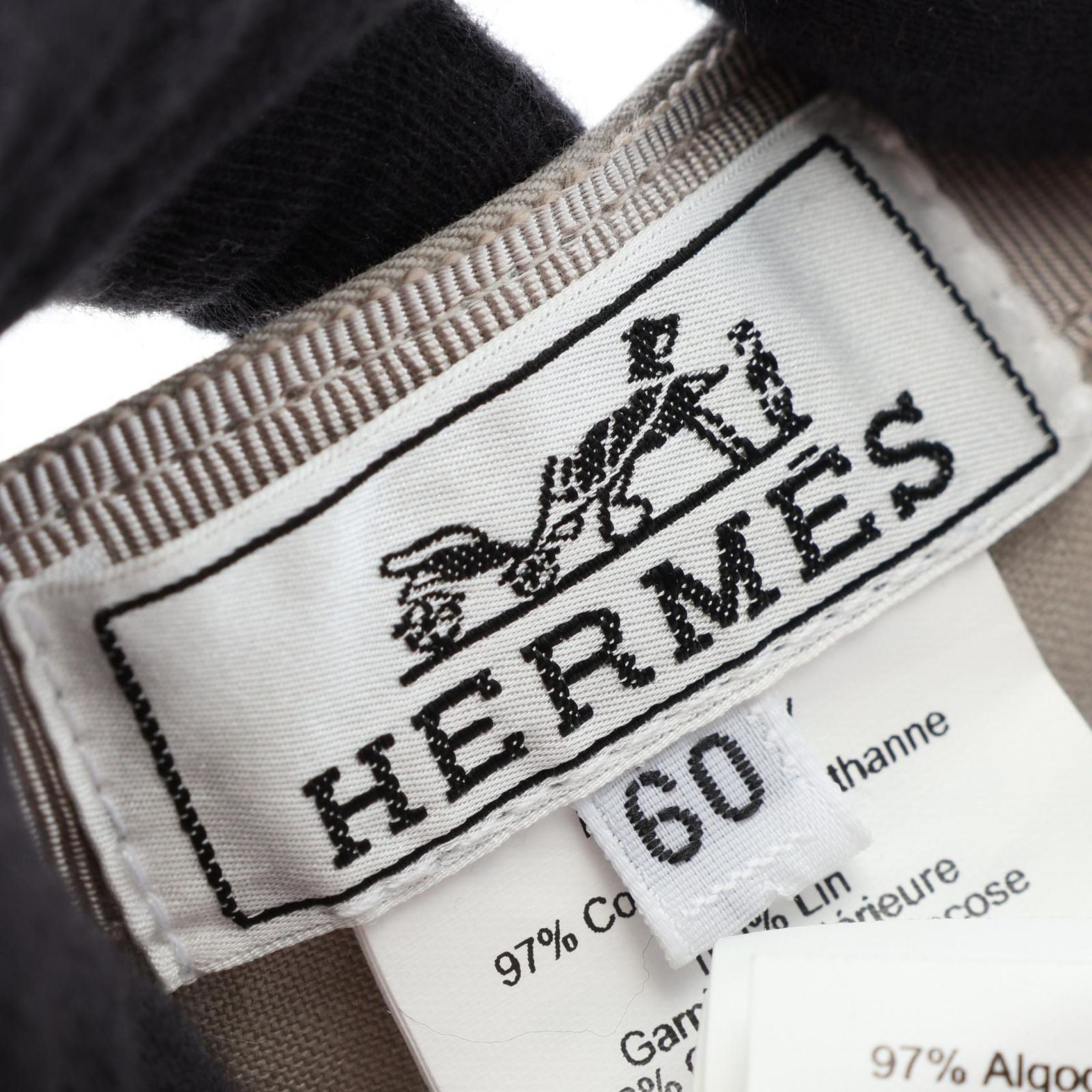 Hermes Cap Mile Circle Gray Cap — view 4