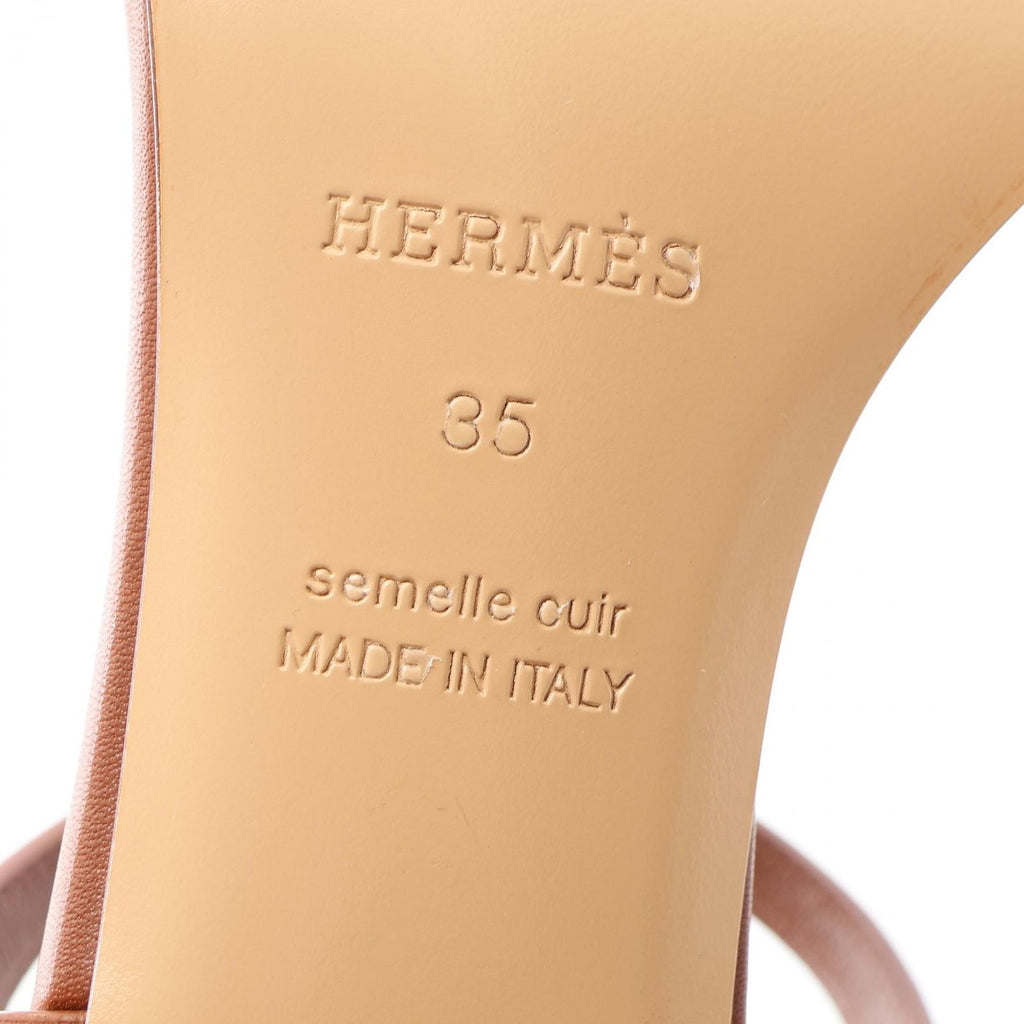 Hermes Sandals Chaine D'ancre Leather — view 6