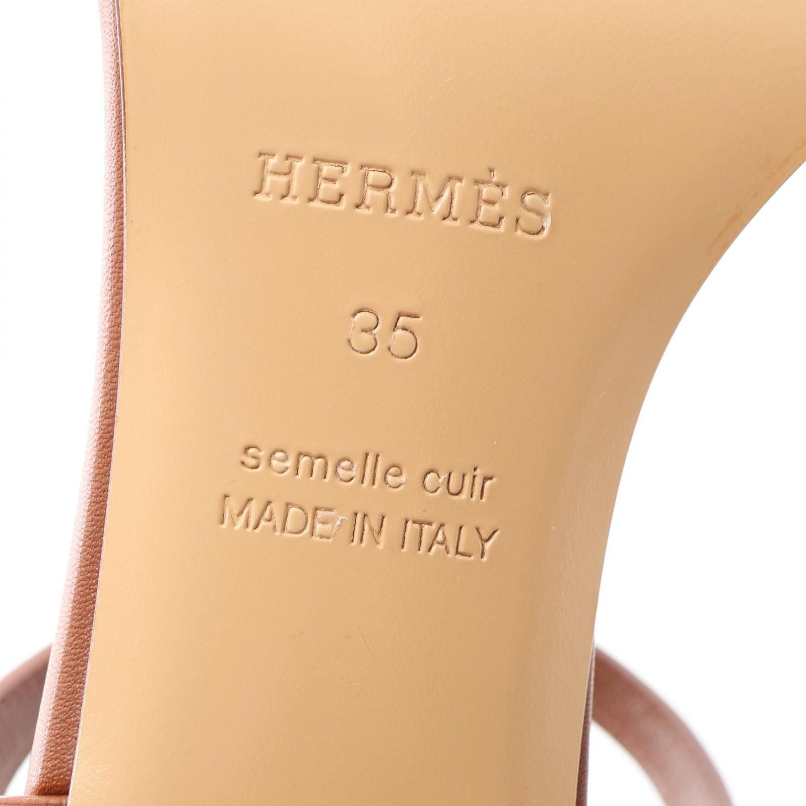 Hermes Sandals Chaine D'ancre Leather — view 6