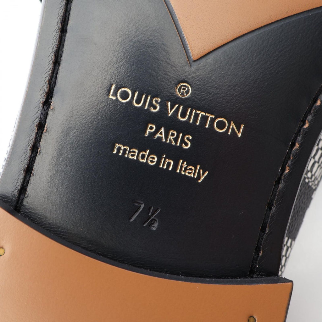 Louis Vuitton Loafers Damier Distoted Canvas Leather — view 7