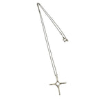 Tiffany & Co Vintage Infinity Cross Necklace 925 Sterling Silver — view 5