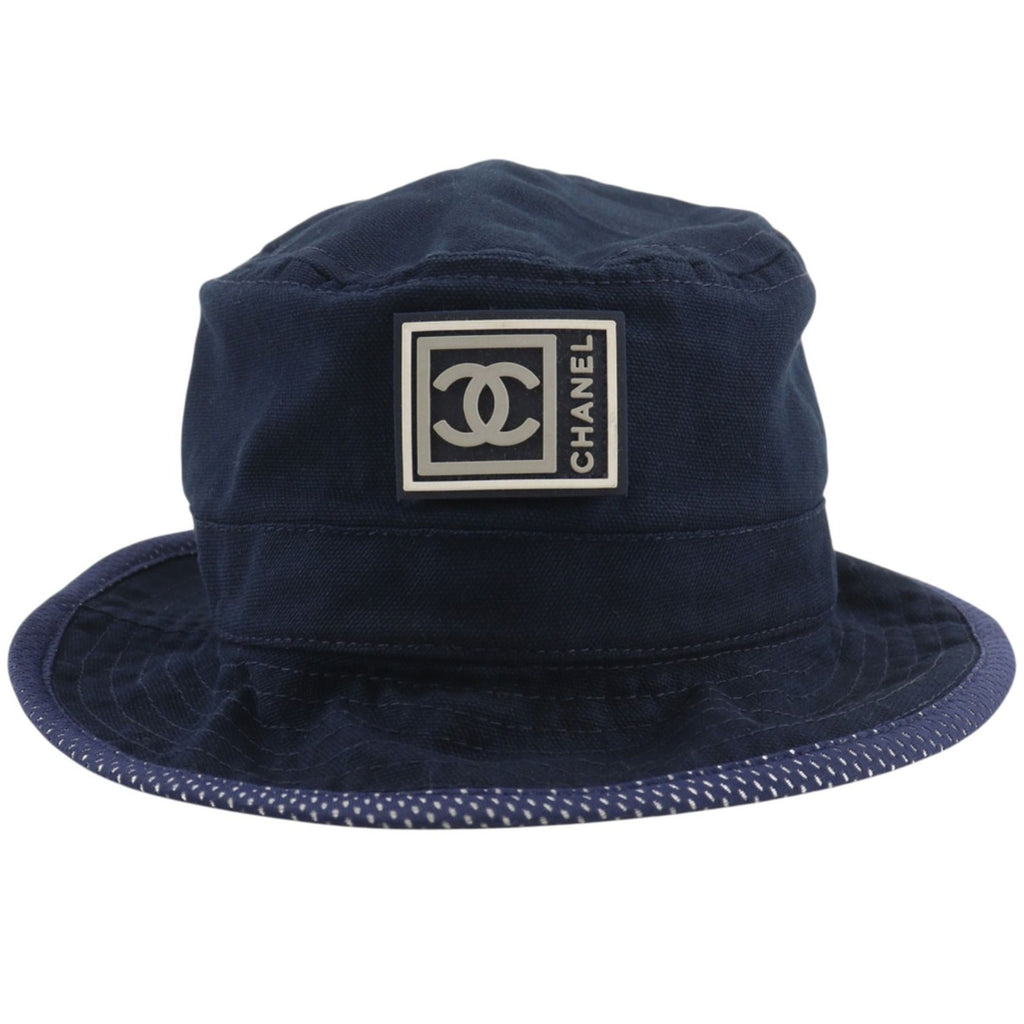 Chanel Sports Line CC Logo Cotton Navy