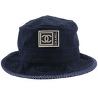 Chanel Sports Line CC Logo Cotton Navy