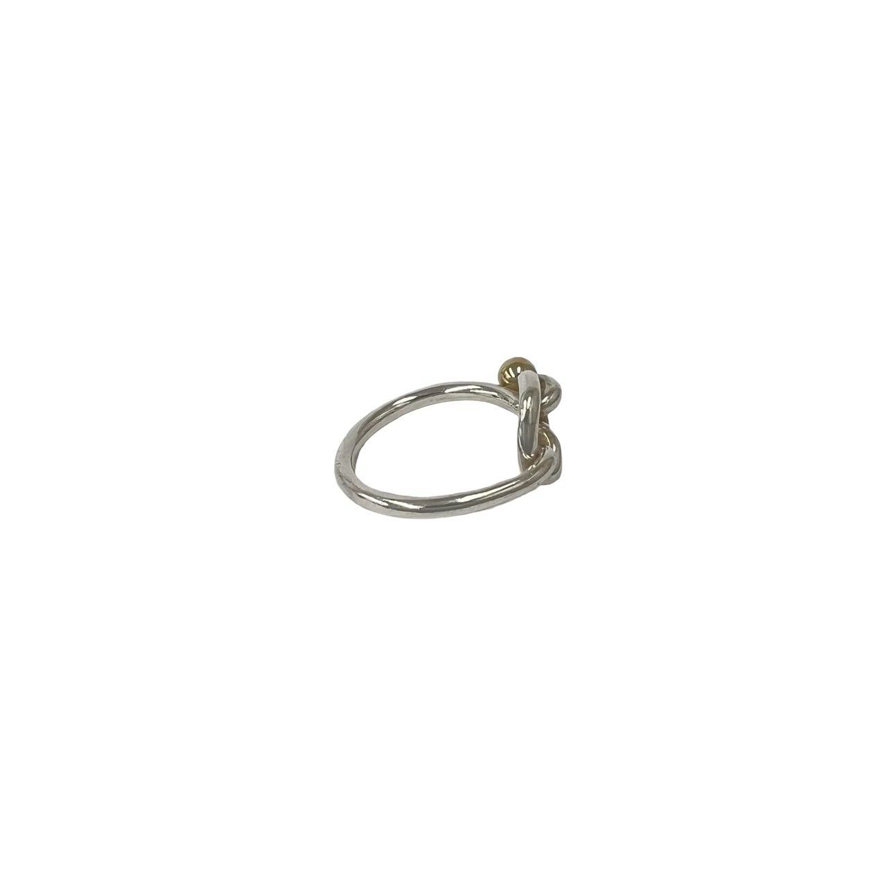 Tiffany & Co Love Knot Ring 925 Sterling Silver Gold — view 5