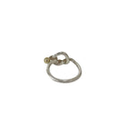 Tiffany & Co Love Knot Ring 925 Sterling Silver Gold — view 6