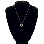 Tiffany & Co Vintage Star of David Necklace 925 Sterling Silver Pendant — view 2