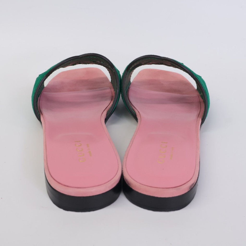 Gucci Interlocking Cutout Sandals — view 4