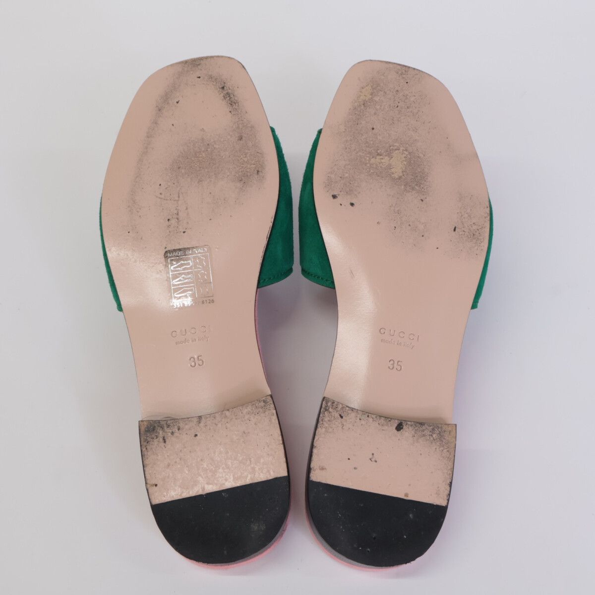 Gucci Interlocking Cutout Sandals — view 7
