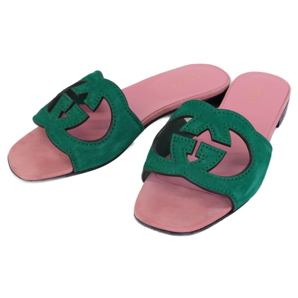 Gucci Interlocking Cutout Sandals