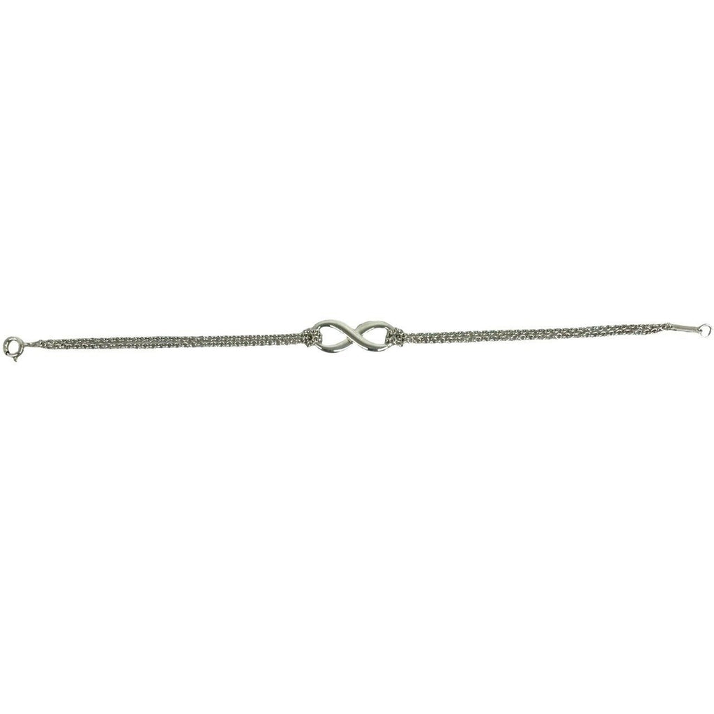 Tiffany & Co Vintage Infinity Bracelet 925 Sterling Silver — view 7