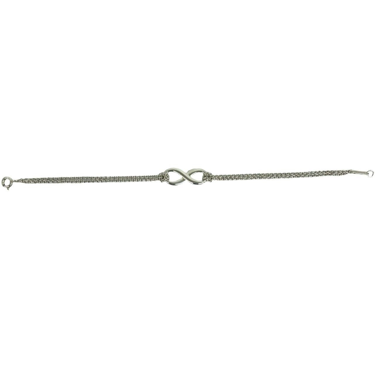 Tiffany & Co Vintage Infinity Bracelet 925 Sterling Silver — view 7