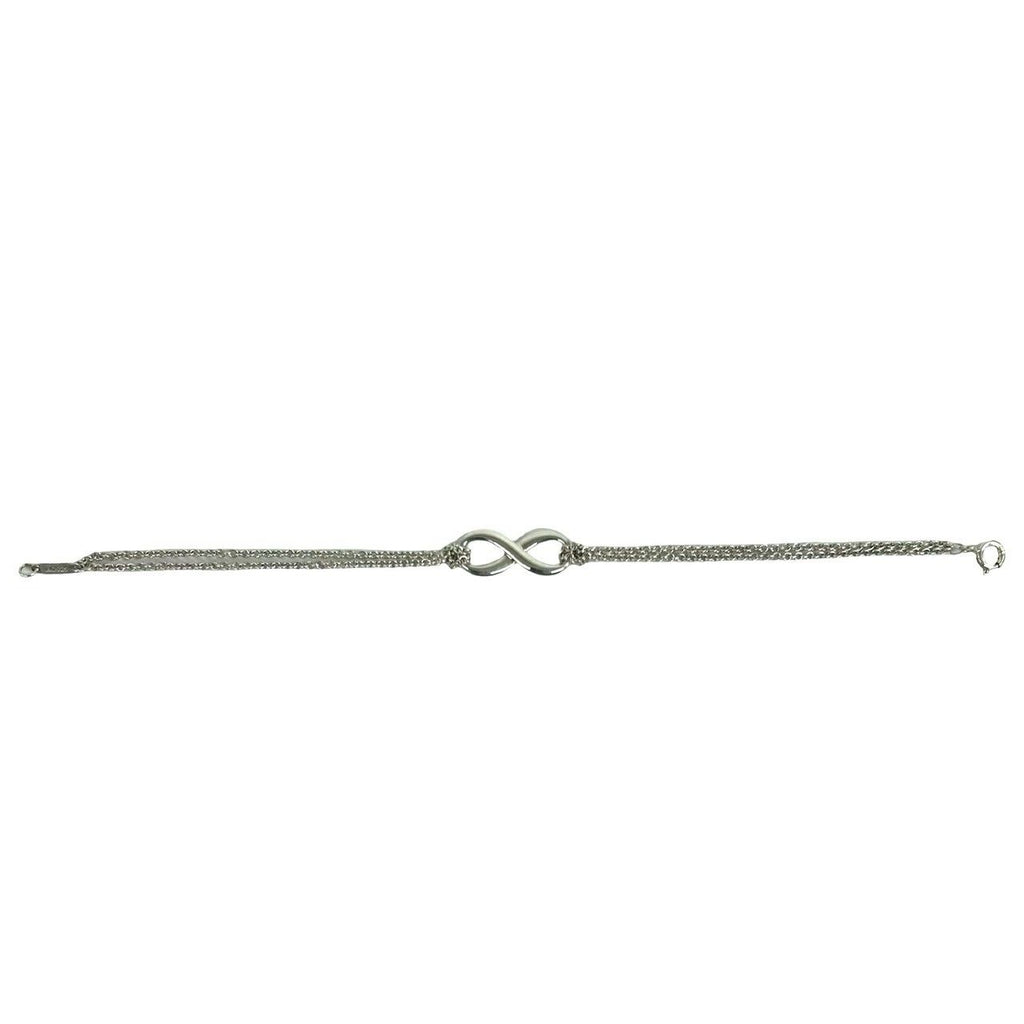 Tiffany & Co Vintage Infinity Bracelet 925 Sterling Silver — view 6